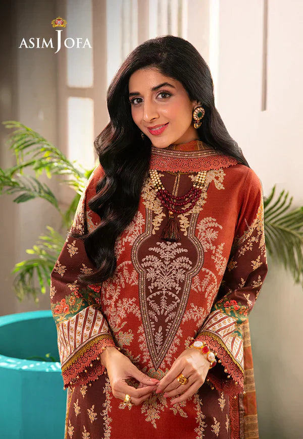 Asim Jofa | Aira Summer Prints | AJAR-14 - House Of Anaya