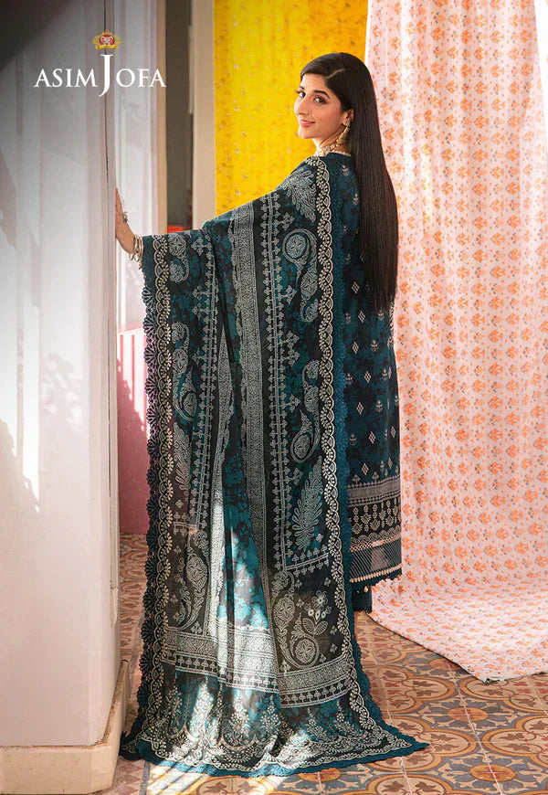 Asim Jofa | Aira Summer Prints | AJAR-25 - House Of Anaya