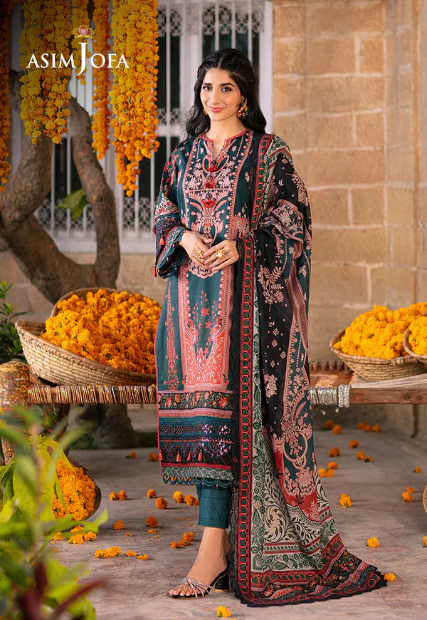 Asim Jofa | Aira Summer Prints | AJAR-13 - House Of Anaya