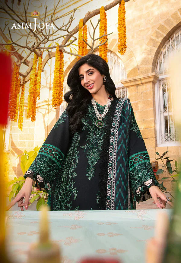 Asim Jofa | Aira Summer Prints | AJAR-32 - House Of Anaya