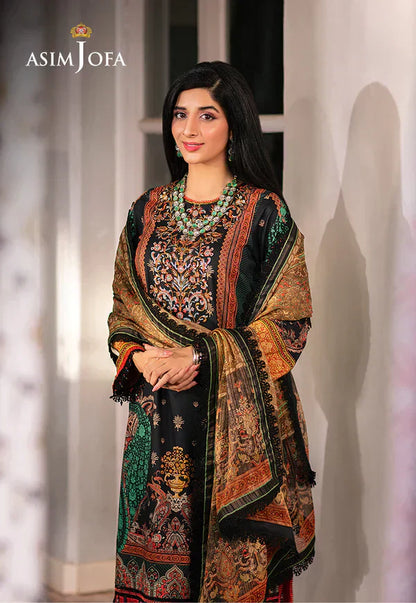 Asim Jofa | Aira Summer Prints | AJAR-18 - House Of Anaya