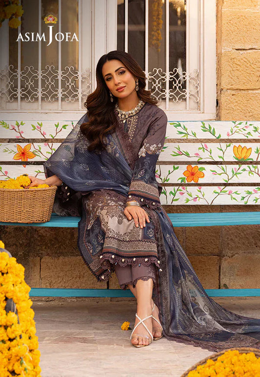 Asim Jofa | Aira Summer Prints | AJAR 07 - House Of Anaya