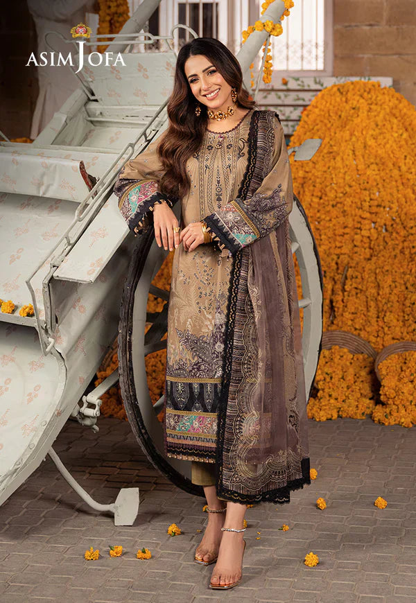 Asim Jofa | Aira Summer Prints | AJAR-16 - House Of Anaya