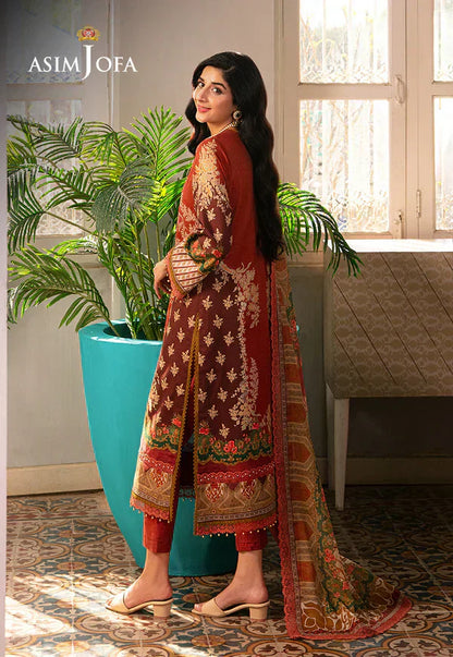 Asim Jofa | Aira Summer Prints | AJAR-14 - House Of Anaya
