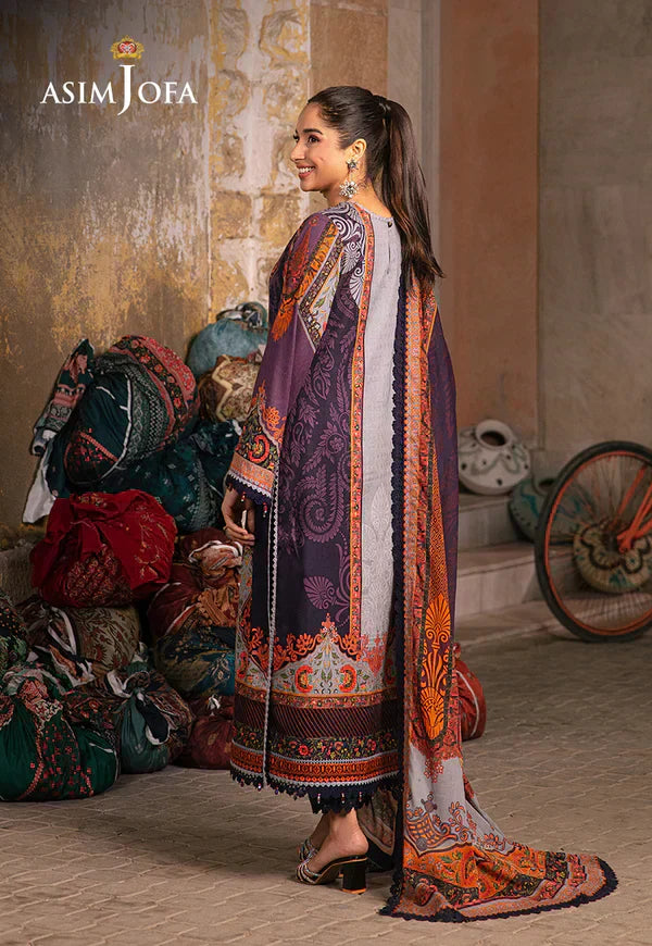 Asim Jofa | Aira Summer Prints | AJAR-12 - House Of Anaya
