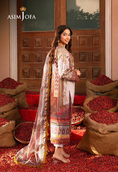 Asim Jofa | Aira Summer Prints | AJAR 06 - House Of Anaya