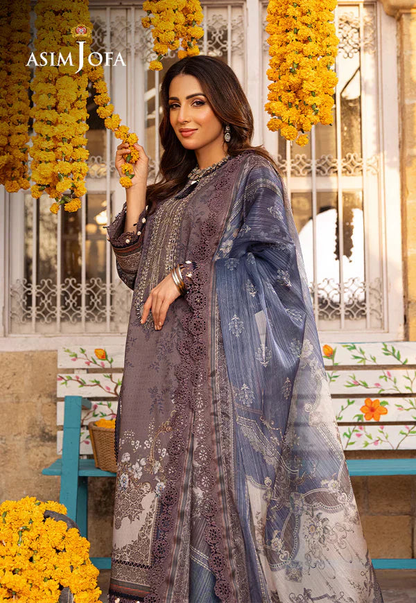 Asim Jofa | Aira Summer Prints | AJAR 07 - House Of Anaya