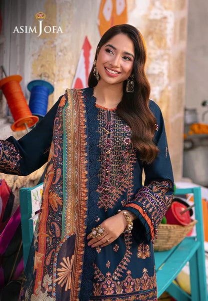 Asim Jofa | Aira Summer Prints | AJAR-36 - House Of Anaya