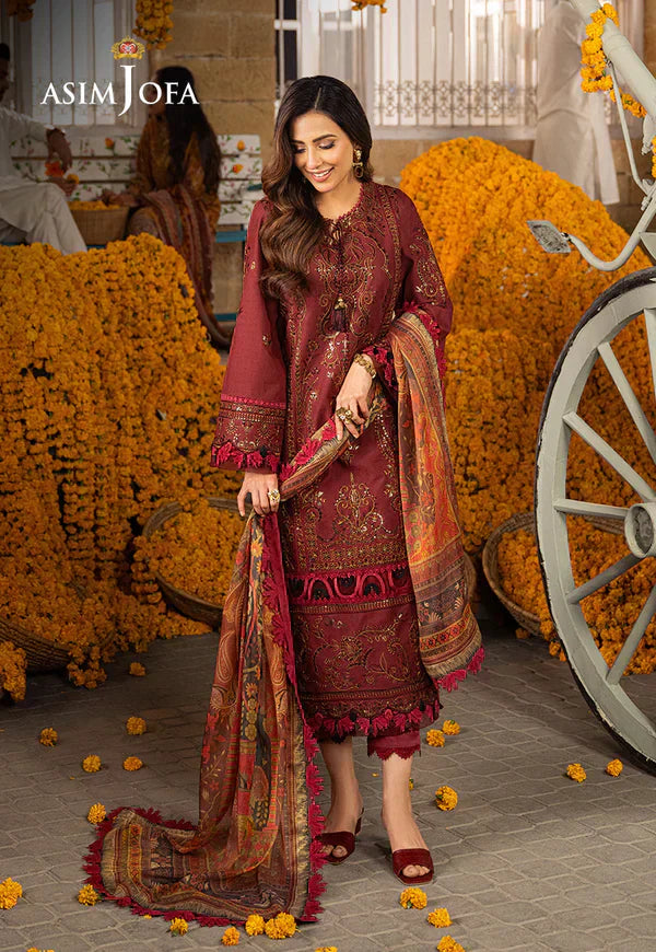 Asim Jofa | Aira Summer Prints | AJAR-29 - House Of Anaya