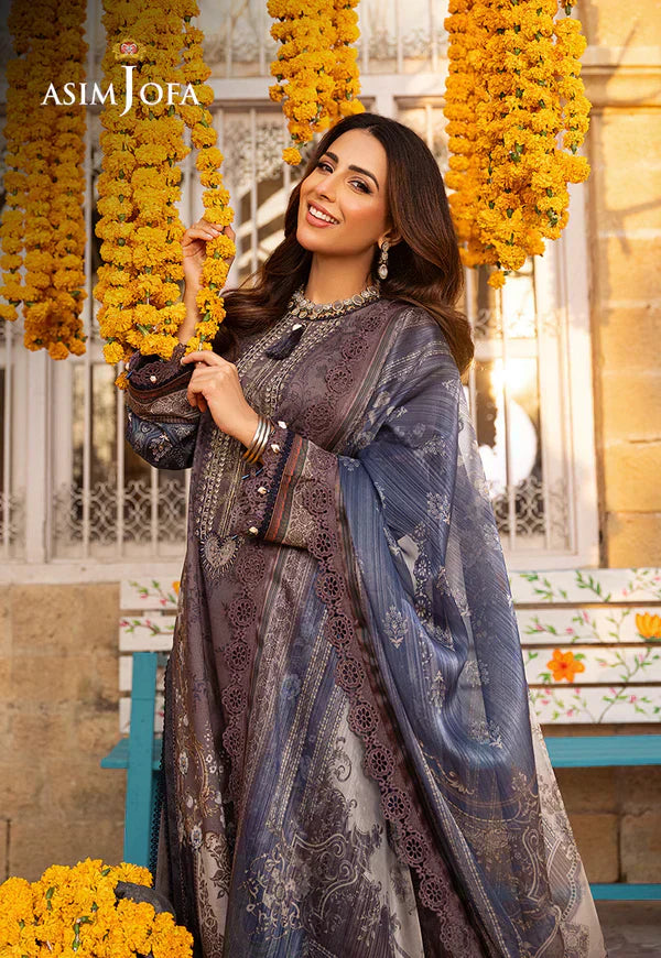 Asim Jofa | Aira Summer Prints | AJAR 07 - House Of Anaya