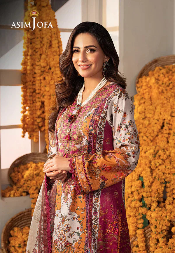 Asim Jofa | Aira Summer Prints | AJAR-04 - House Of Anaya