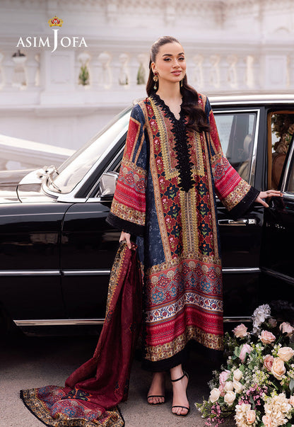 Asim Jofa | Charmuse Silk | AJRS-05 - House Of Anaya