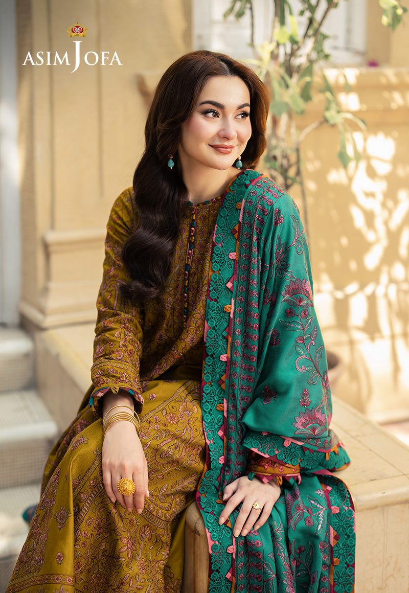 Asim Jofa | Pashmina Shawl 24 | AJKI-04