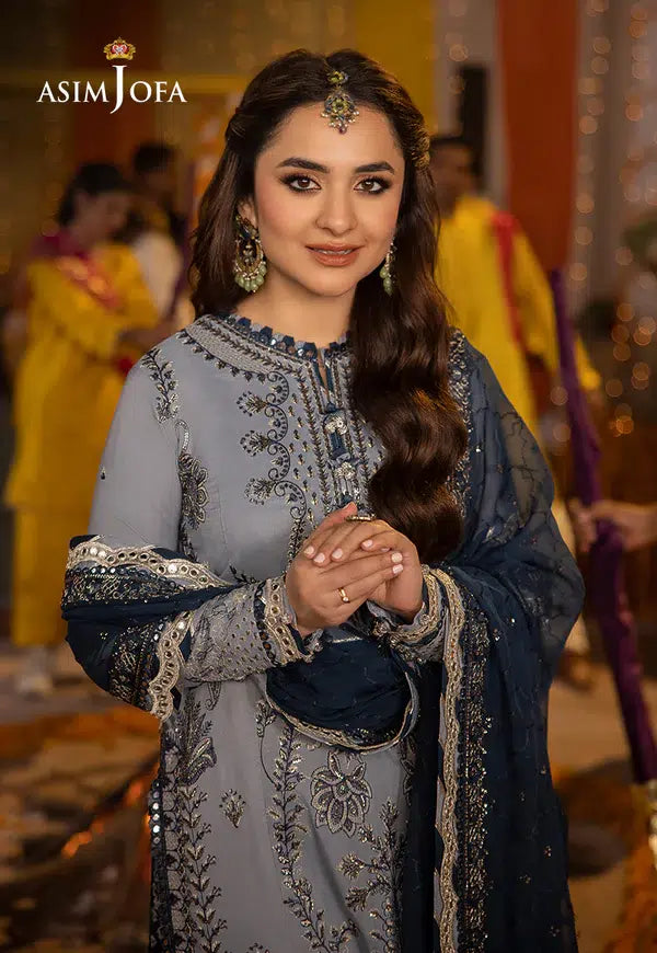 Asim Jofa | Dastaan Collection 24 | AJDA-08 - House Of Anaya