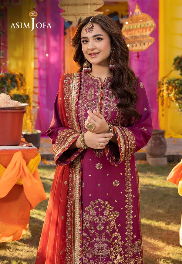 Asim Jofa | Dastaan Collection 24 | AJDA-27 - House Of Anaya