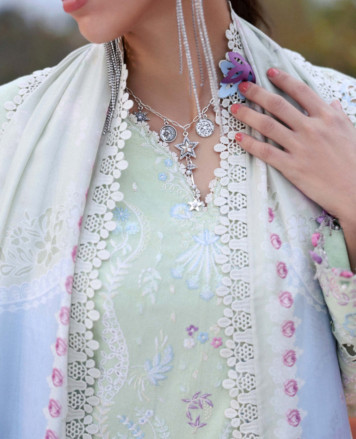 Republic Womenswear | Embroidered Pret 26 | Aurore