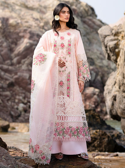 Mahnur | Sirena Luxury Lawn 25 | Azalea - House Of Anaya