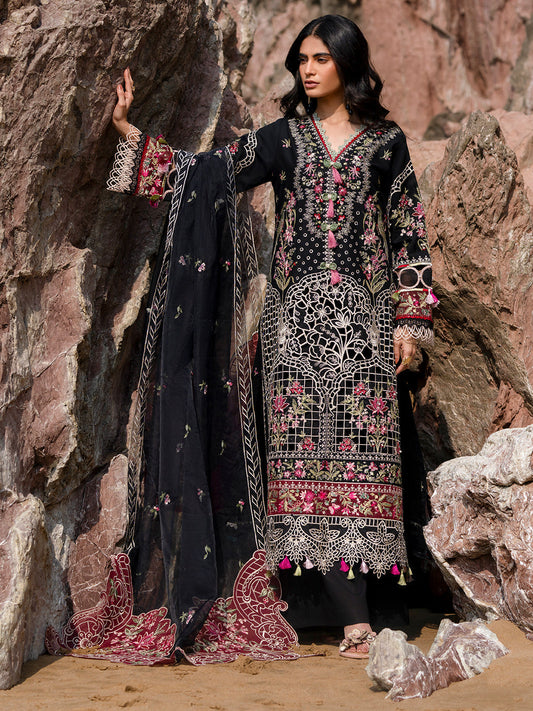 Mahnur | Sirena Luxury Lawn 25 | Azure - House Of Anaya