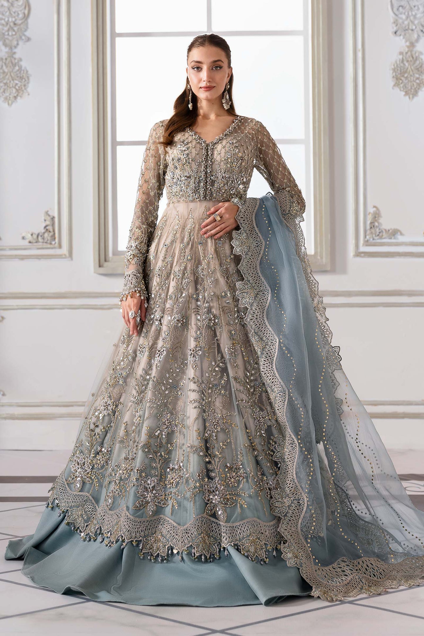Maria B | Embroidered 2025 | BD-3002