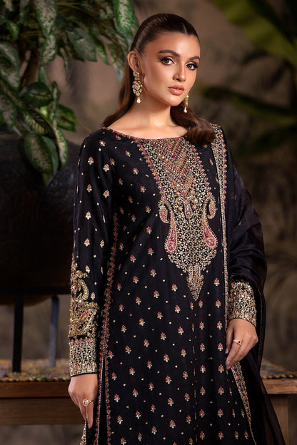 Charizma | Festive Pret | CMA-4-050 Black - House of Zarish