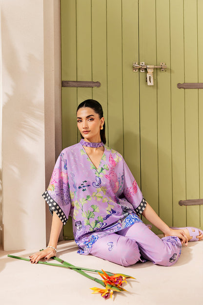 Saira Rizwan | Silk Coords 25 | LILAC LUSH - SRSP-25-10