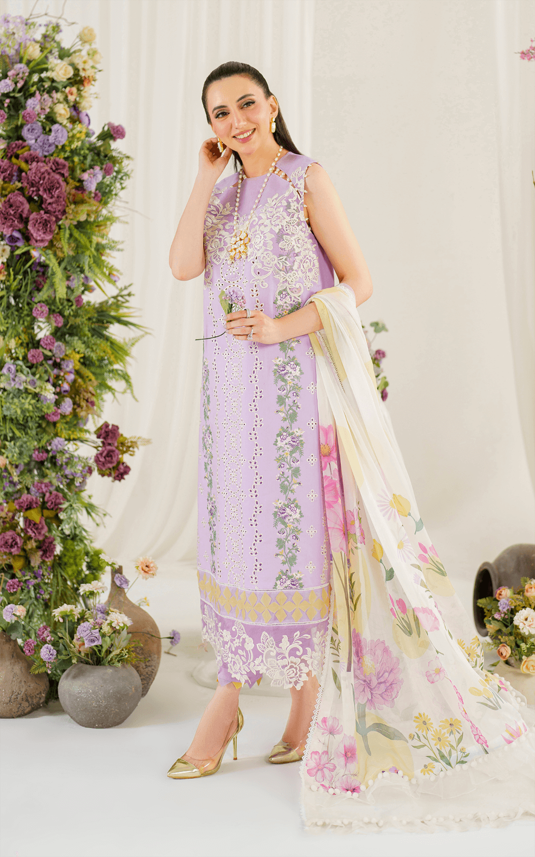 Asifa and Nabeel | Pretty in Pink Limited Edition | Babys Breath (PP-8) - House Of Anaya
