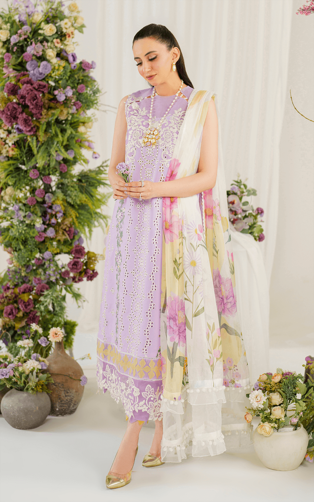Asifa and Nabeel | Pretty in Pink Limited Edition | Babys Breath (PP-8) - House Of Anaya