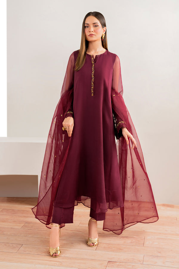 Baroque | Luxury Pret 24 | CHIFFON PR-981 - House Of Anaya