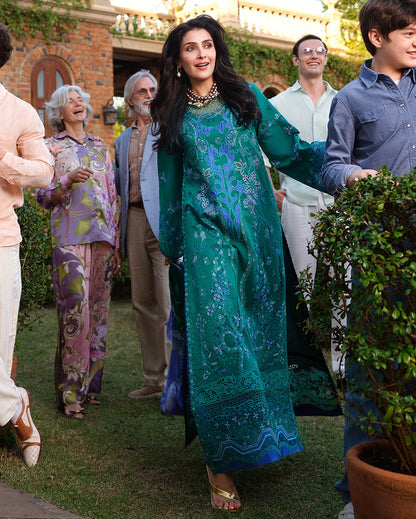 Mushq | Amoi Luxury Lawn | Blooming Romance