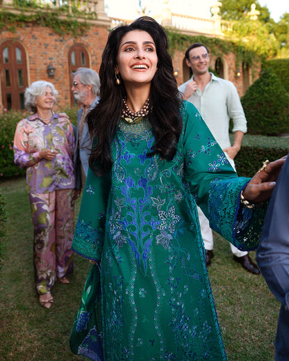 Mushq | Amoi Luxury Lawn | Blooming Romance