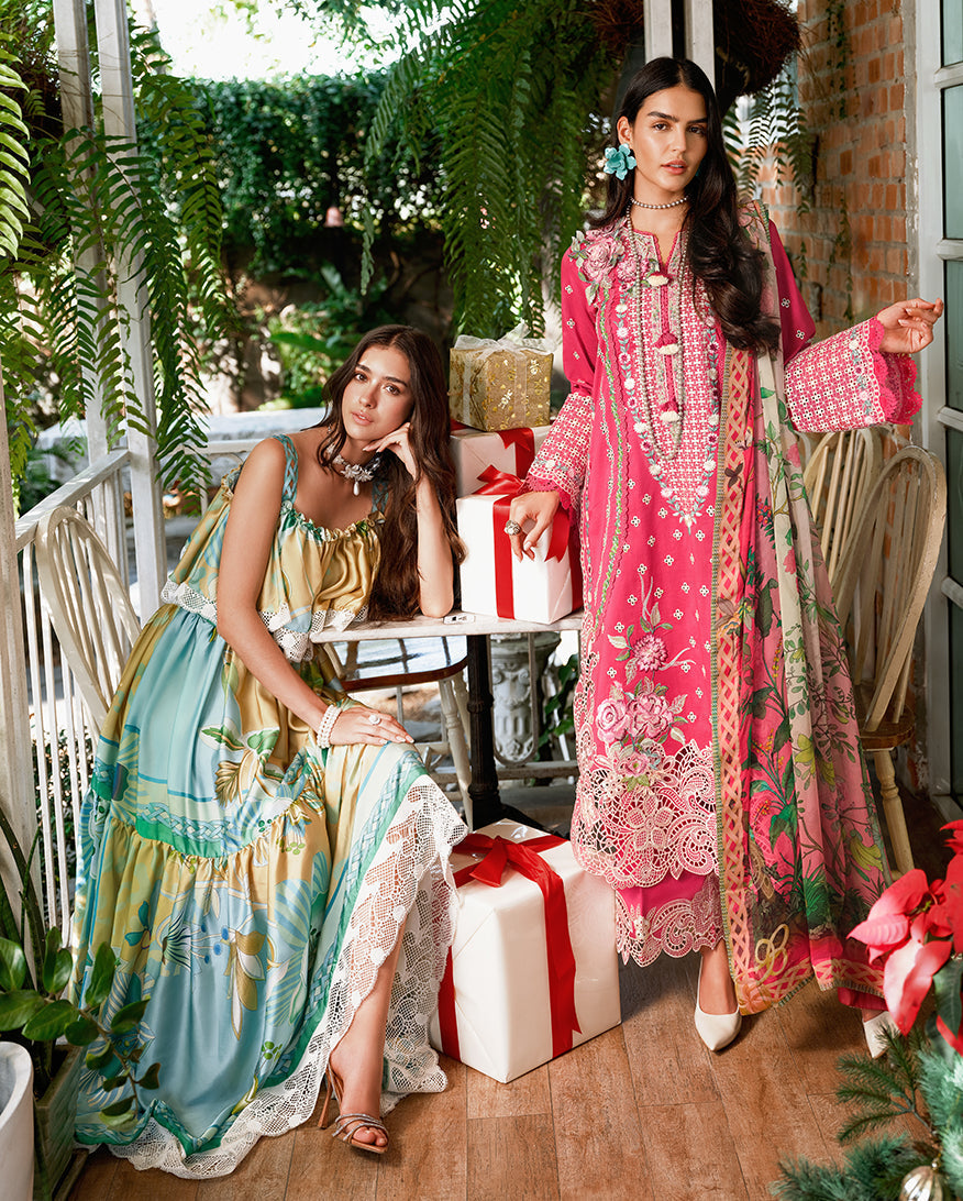 Mushq | Amoi Luxury Lawn | Blushing Rose