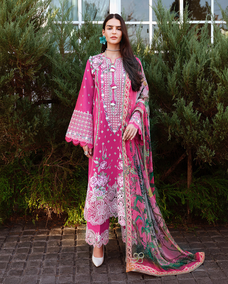 Mushq | Amoi Luxury Lawn | Blushing Rose