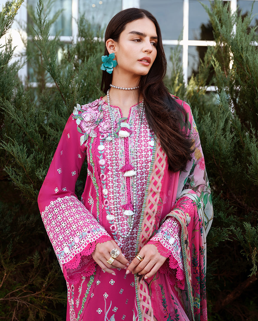 Mushq | Amoi Luxury Lawn | Blushing Rose