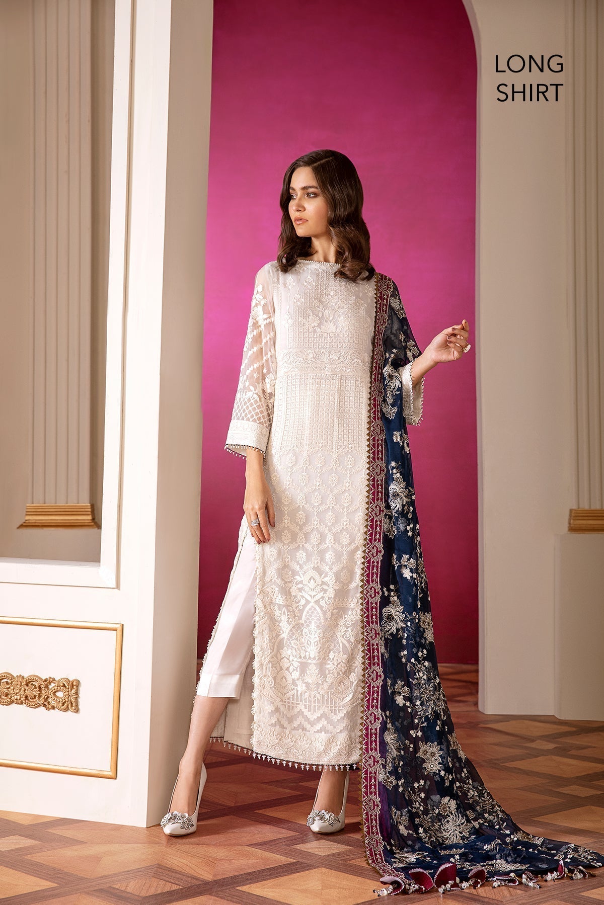 Baroque-EMBROIDERED CHIFFON CH07-02 - Riwayat-e-khas