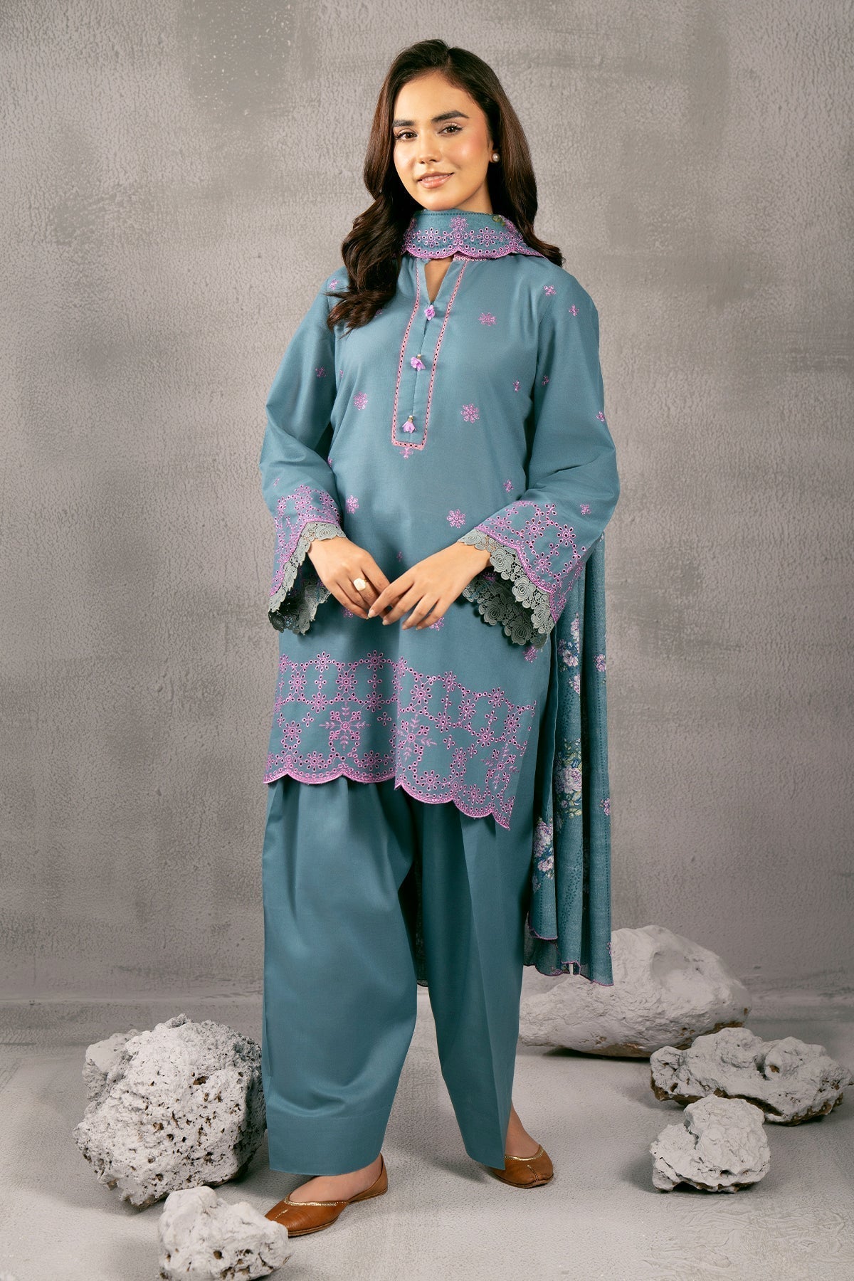 Kayseria | Winter Khaddar 24 | C6039-2 - House Of Anaya