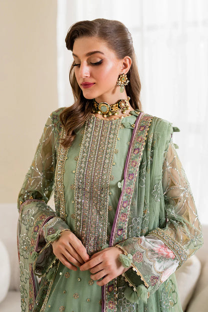 IZNIK Chinon Vol-02 Embroidered Net 3Pc Suit CC-41