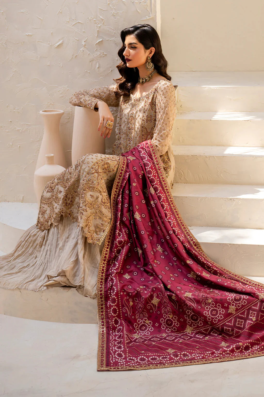 IZNIK Chinon Vol-02 Embroidered Chiffon 3Pc Suit CC-44