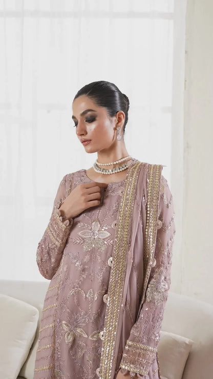 IZNIK Chinon Vol-02 Embroidered Chiffon 3Pc Suit CC-48