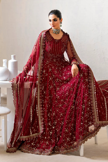 IZNIK Chinon Vol-02 Embroidered Net 3Pc Suit CC-49