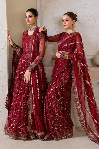 IZNIK Chinon Vol-02 Embroidered Net 3Pc Suit CC-49