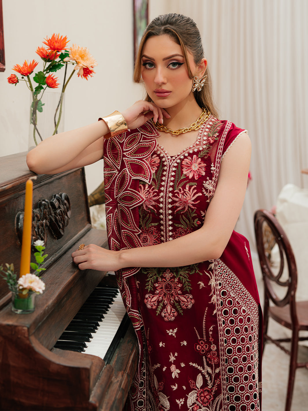 Mahnur | Allenura Luxury Lawn 24 | CELESTIAL - House Of Anaya