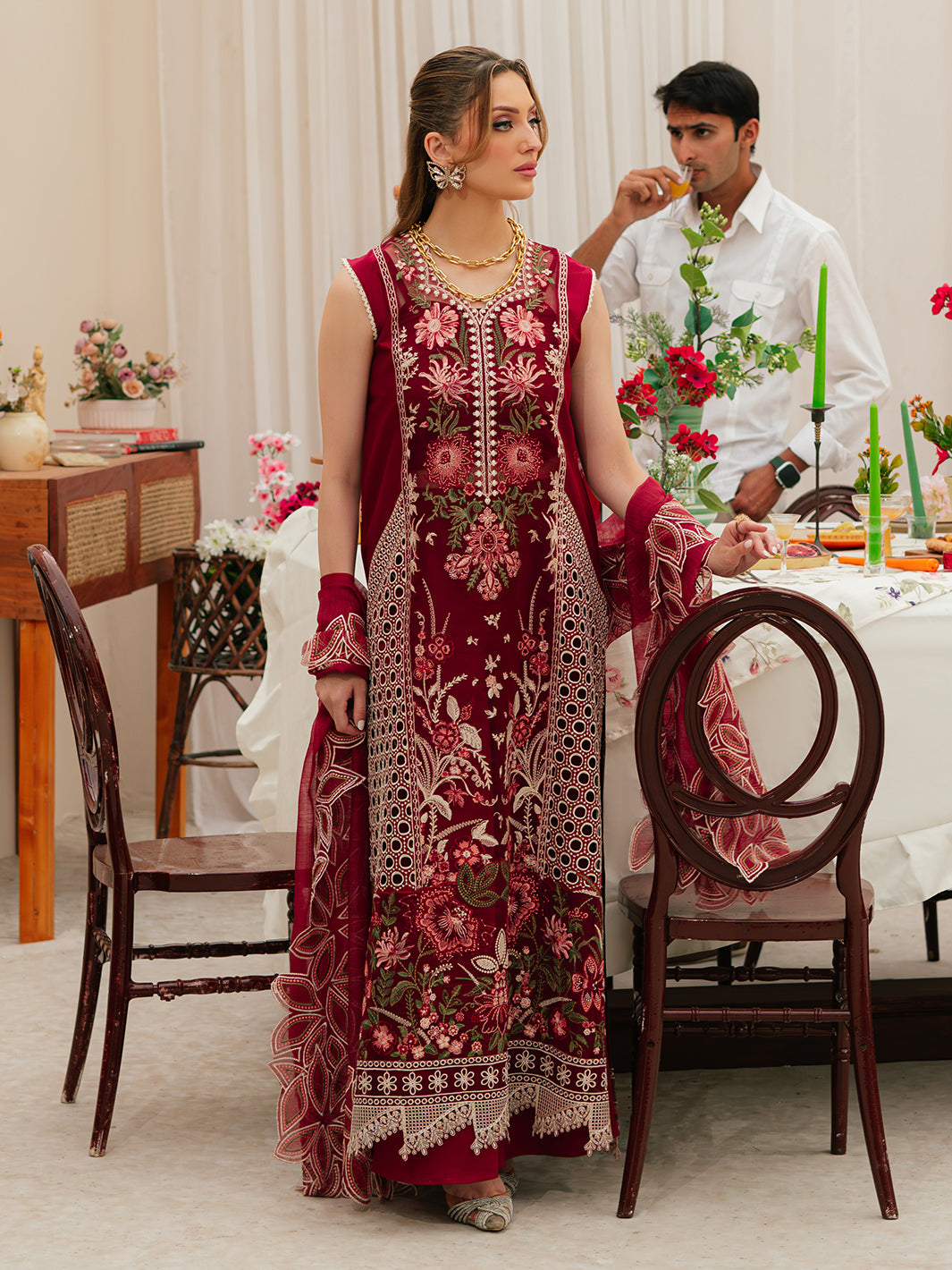 Mahnur | Allenura Luxury Lawn 24 | CELESTIAL - House Of Anaya