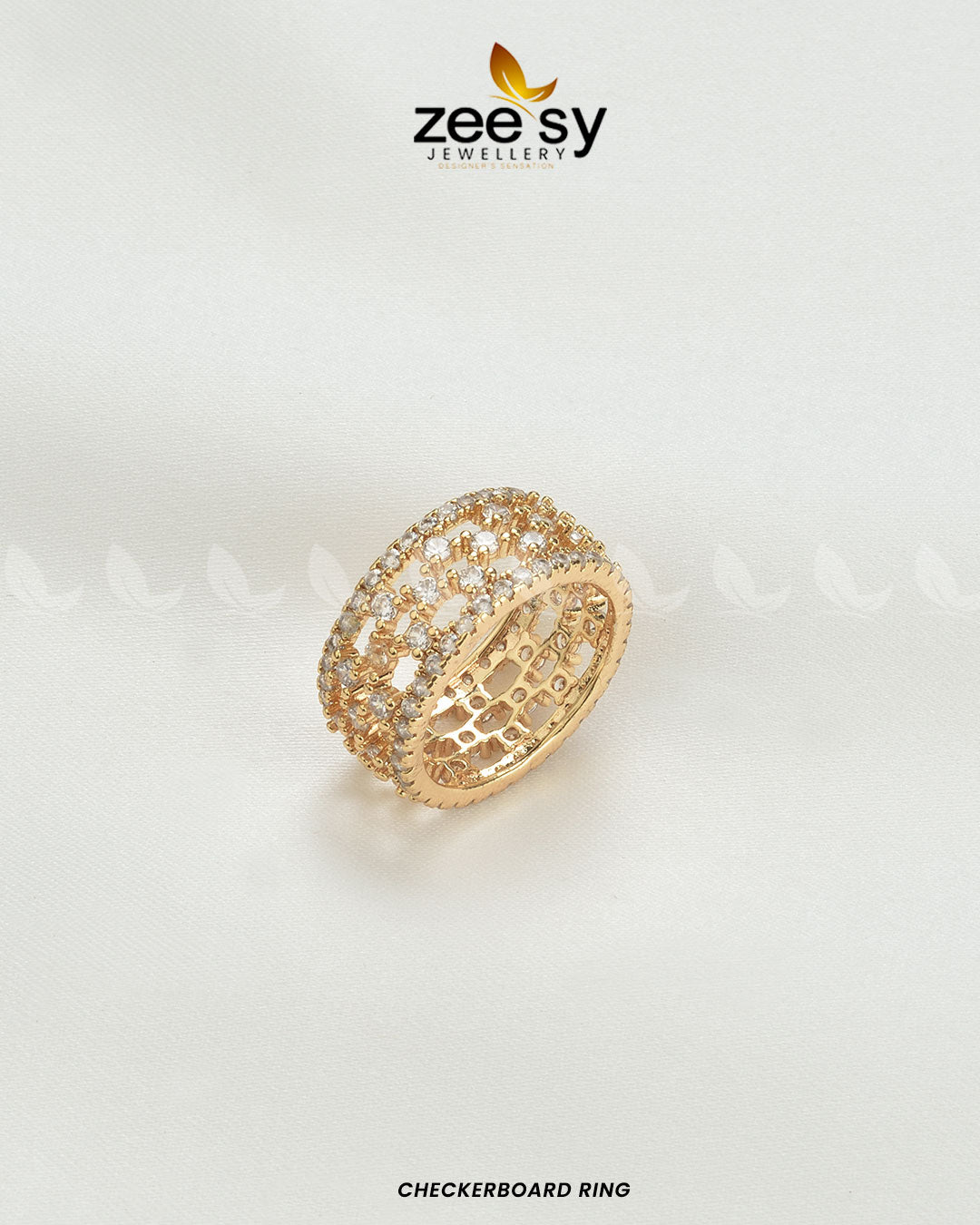 Checkerboard Ring - Libasekhas