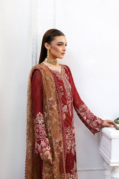 Ramsha | Chevron Chiffon Collection | A-1010 - House Of Anaya