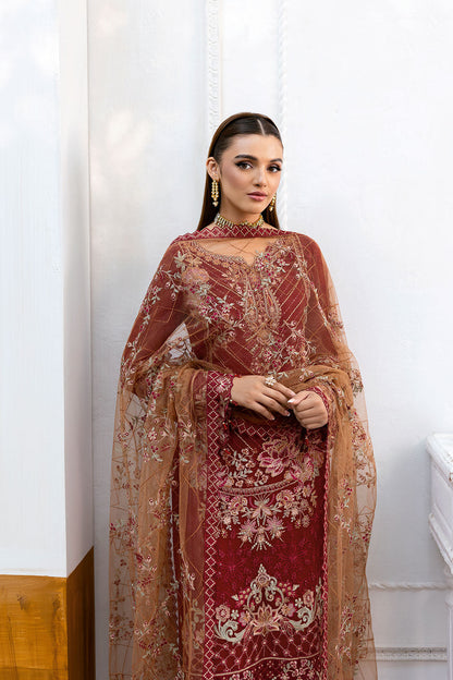 Ramsha | Chevron Chiffon Collection | A-1010 - House Of Anaya