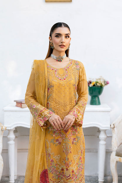 Ramsha | Chevron Chiffon Collection | A-1004 - House Of Anaya