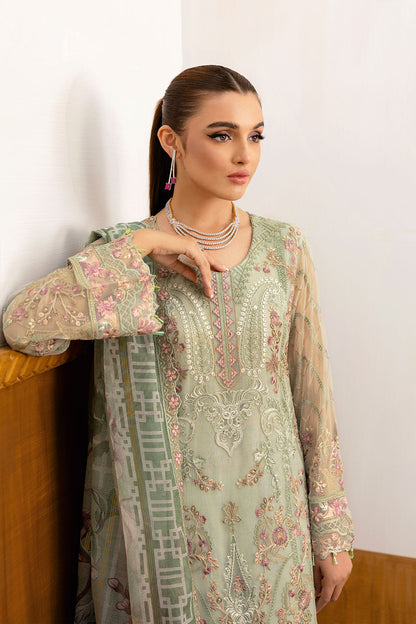 Ramsha | Chevron Chiffon Collection | A-1003 - House Of Anaya