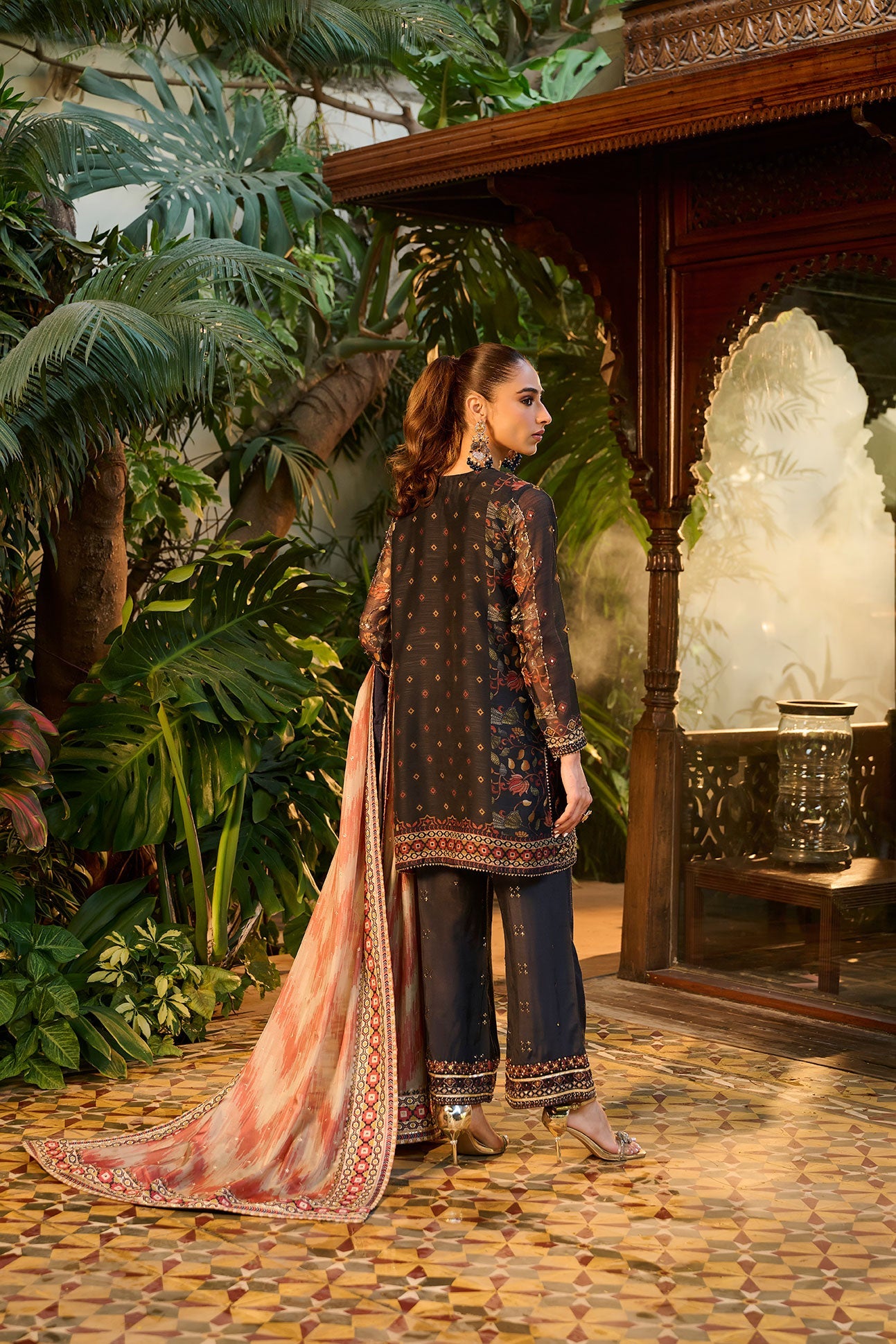 Dhanak | DHANAK COUTURE | HF-3005 NAVY BLUE 3Pcs