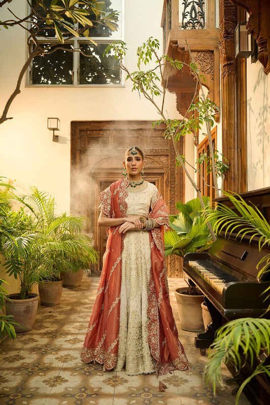 Dhanak | DHANAK COUTURE | HF-3006 BEIGE 3Pcs