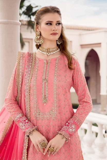 Maria B | Sateen Formals 23 | Candy Pink CST-701 - House Of Anaya